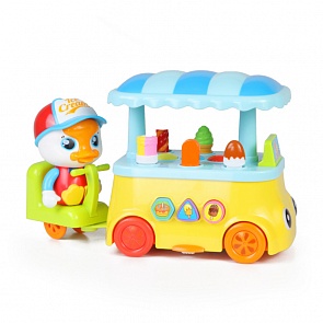 Машинка для малышей - Лоток мороженщика (Huile, Y61249)